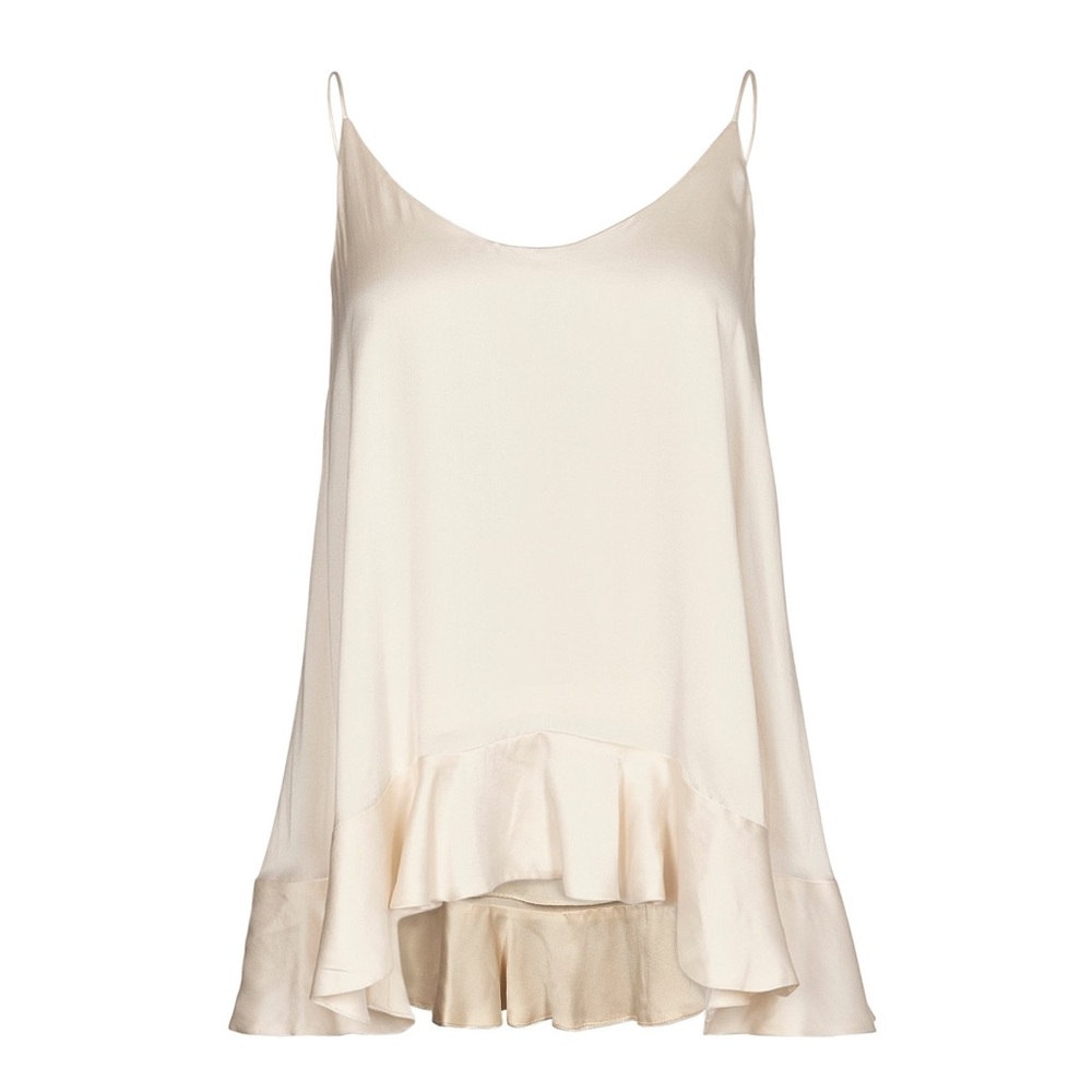 Zimmermann Silk Ruffle Cami 1